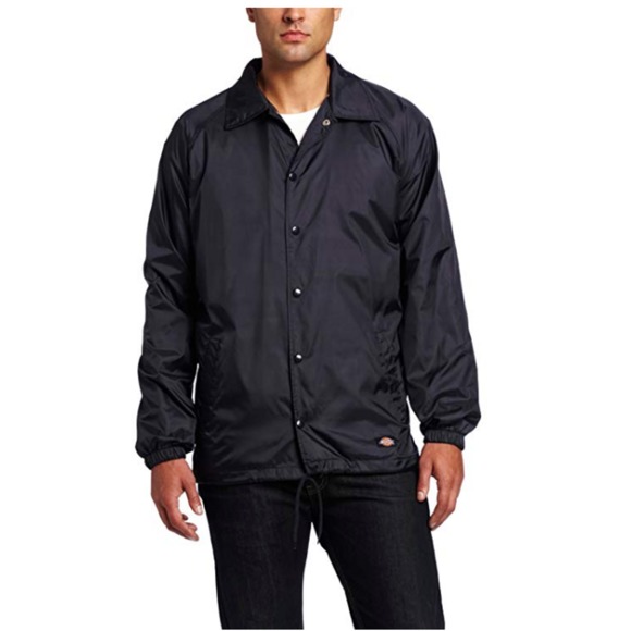 Dickies Men's Snap-Front Nylon Jacket - Picture 4 of 4